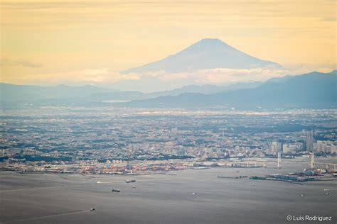 Monte Fuji visto desde el Parque Ecopa