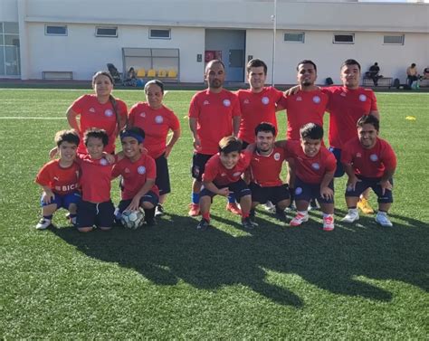 Selección chilena de talla baja en cancha