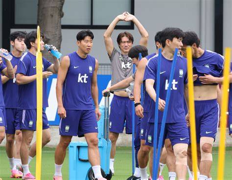 Entrenamiento de Corea del Sur en Guadalajara
