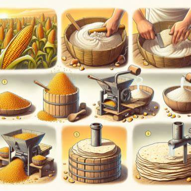 Proceso de elaboración de chips de tortilla