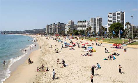 Cancha de voleibol de playa en Viña del Mar