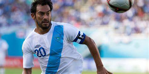 Carlos Ruiz con la selección de Guatemala