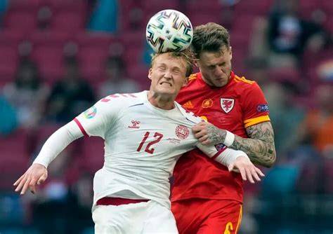 Joe Allen con Gales en la Eurocopa