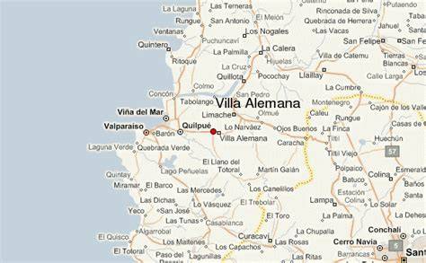 Mapa de Villa Alemana a aeropuerto Santiago