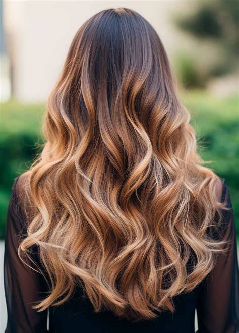 Mechas balayage y coloración capilar