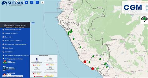 Mapa de bloqueos Panamericana Sur Arequipa