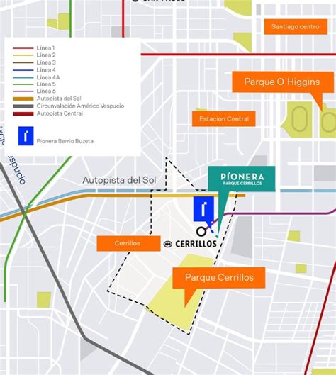Mapa de Av. Los Libertadores en Cerrillos