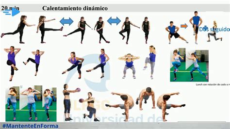 Calentamiento dinámico para rugby