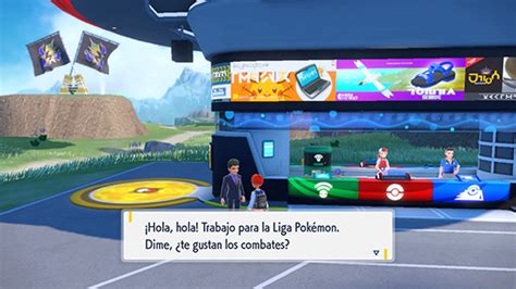 Entrada de la Liga Pokémon de Paldea