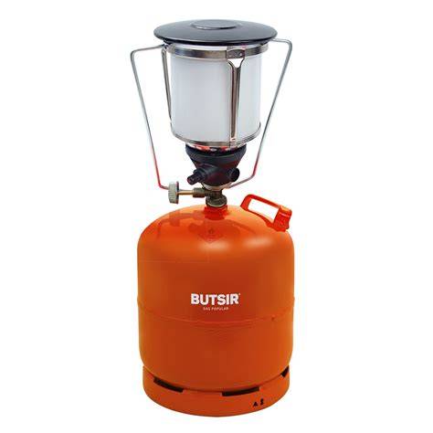 lámpara de gas butano para camping