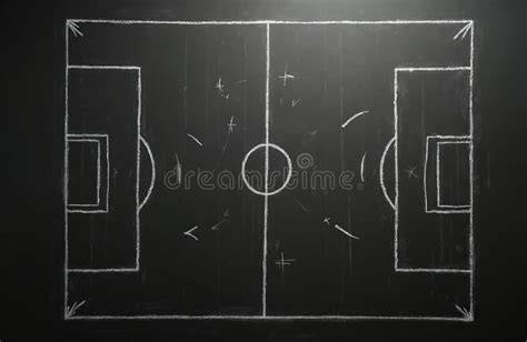 pizarra con principales formaciones de fútbol
