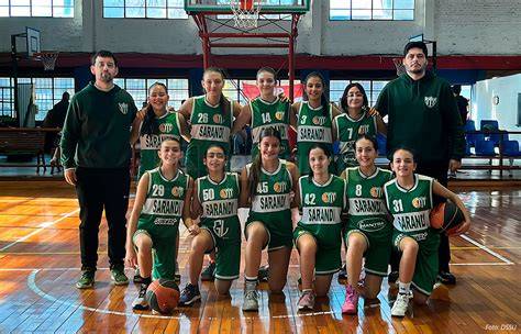 Equipo de básquetbol infantil femenino