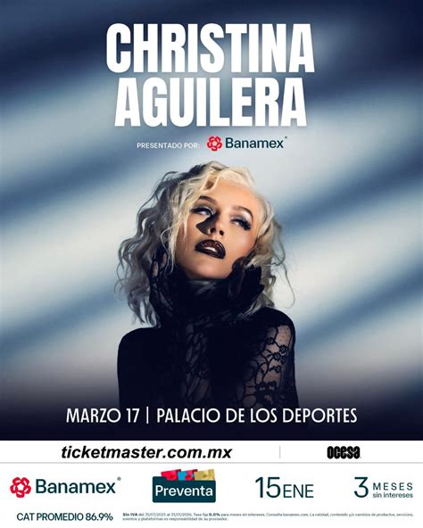 Christina Aguilera actuando en Santiago