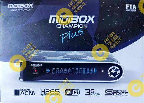 Decodificador satelital Miuibox Champion