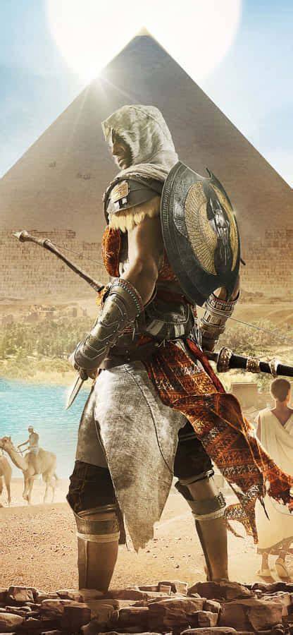 Bayek explorando el Antiguo Egipto