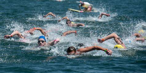 Natación en aguas abiertas con GPS