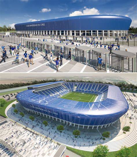 Proyecto estadio Universidad de Chile Parque Araucano
