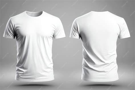 Mockup masculino de camiseta frontal