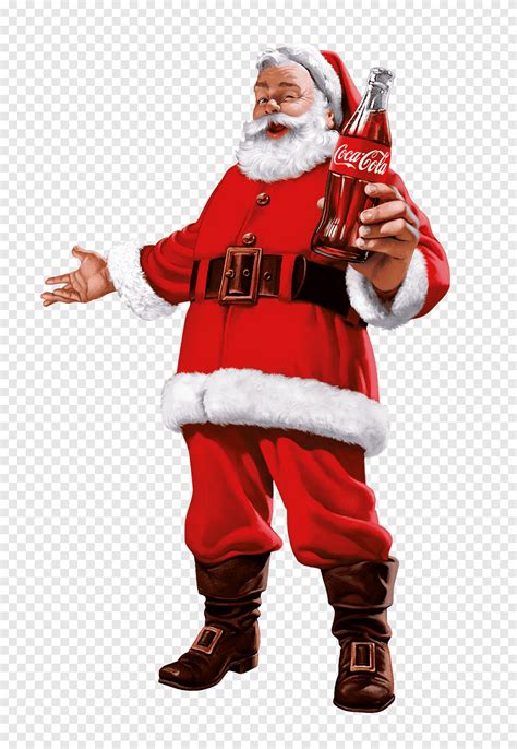 Santa Claus bebiendo Coca-Cola
