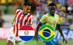 Brasil contra Paraguay en Copa América