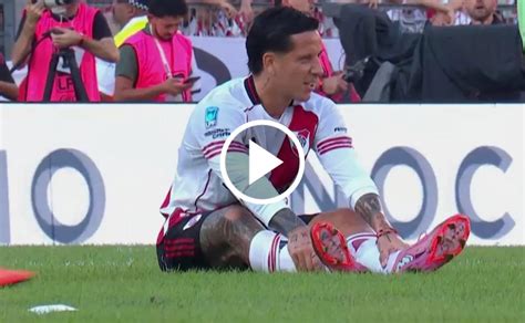 Lesión de Sebastián Driussi en Superclásico
