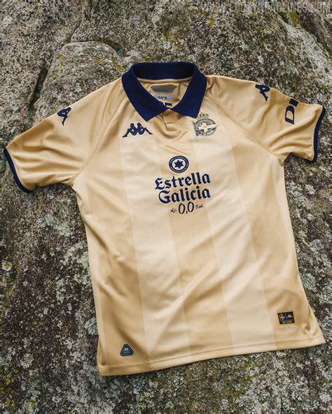 Camisa dorada Deportivo 1999-00