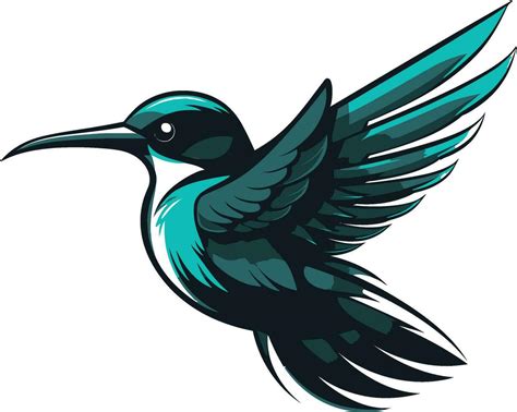 Emblema deportivo con colibrí y balón
