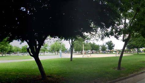 Mapa de las canchas Parque Tres Poniente