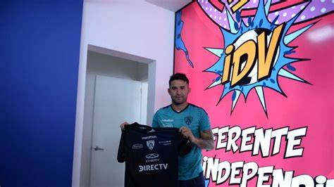 Claudio Bieler con camiseta de Independiente del Valle