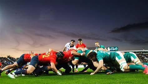 Partido de rugby en el Toyota Stadium