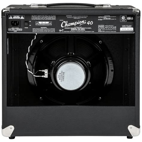 Fender Champion 40 vista frontal