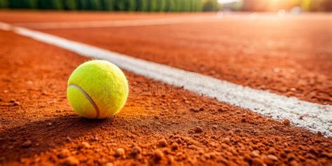 Pelota sobre cancha de tierra