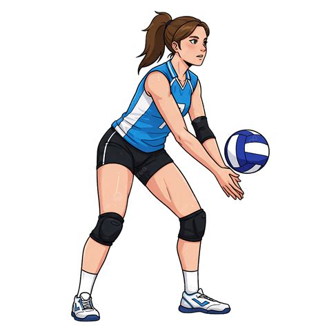 Jugadora ejecutando voleo en voleibol femenino