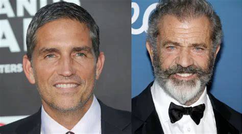 Mel Gibson y Jim Caviezel juntos