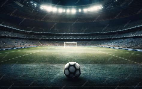 Cancha de futbolito iluminada de noche