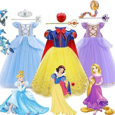 Vestidos y disfraces de princesas Disney