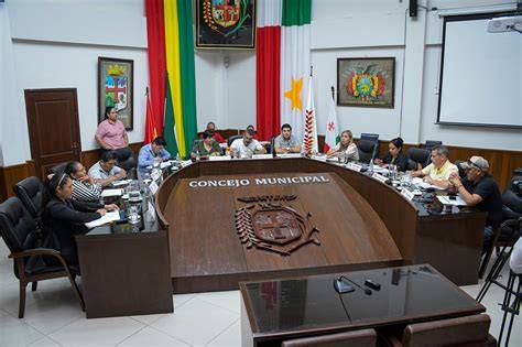 Concejo Municipal ejerciendo fiscalización