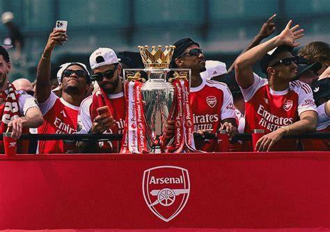 Arsenal celebra título de Premier League