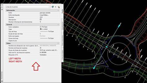 polilínea eje carretera y alineación Civil 3D