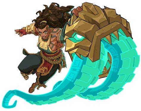 Illaoi invoca tentáculos en la línea superior