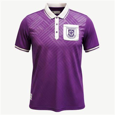 camiseta lila 60 años Deportes Concepción