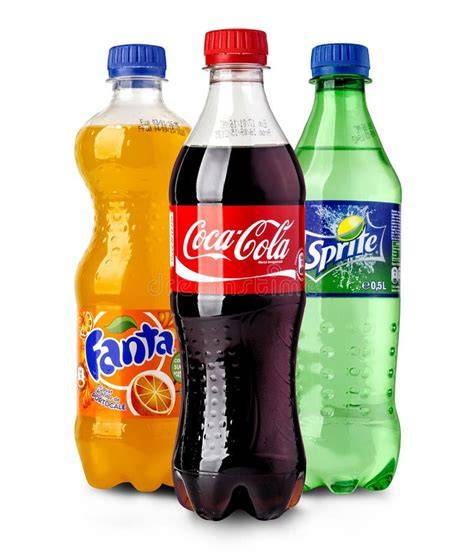 Botellas Express de Coca-Cola Fanta Sprite