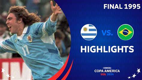 Final Uruguay Brasil Copa América 1995 Centenario