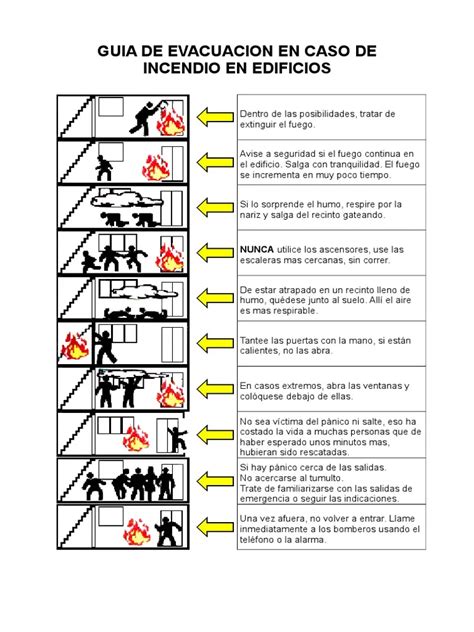 Evacuación en incendio de edificio alto