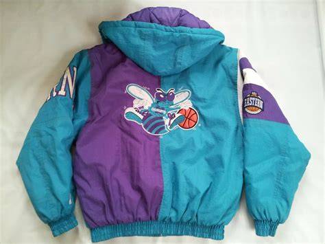 Chaqueta Starter NBA Charlotte Hornets vintage