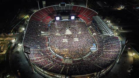 Parque Estadio Nacional durante concierto
