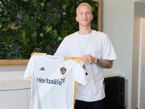 Marco Reus con la camiseta del LA Galaxy