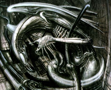 Diseño biomecánico del Xenomorfo de Giger
