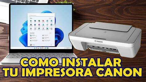Instalación del driver Canon PIXMA