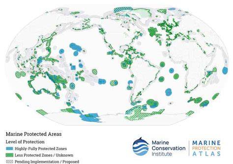 red mundial de áreas marinas protegidas